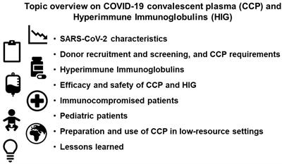 The role of convalescent plasma and hyperimmune immunoglobulins in the COVID-19 pandemic, including implications for future preparedness